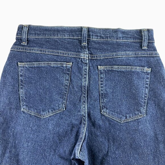 Wrangler Women 10 Vintage 90 High-Waisted Relaxed Fit Tapered Leg Stretch Jeans - Picture 4 of 14